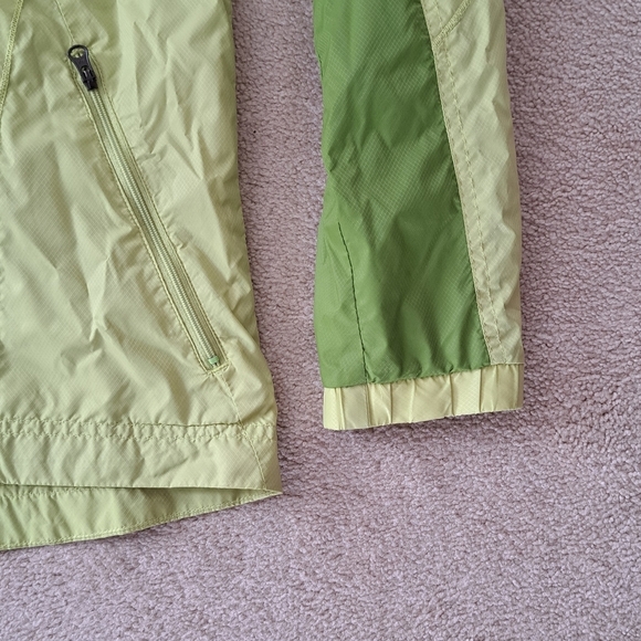 Columbia Packable Jacket Women's Small Green Soft Shell Lightweight Windbreaker - Picture 13 of 16